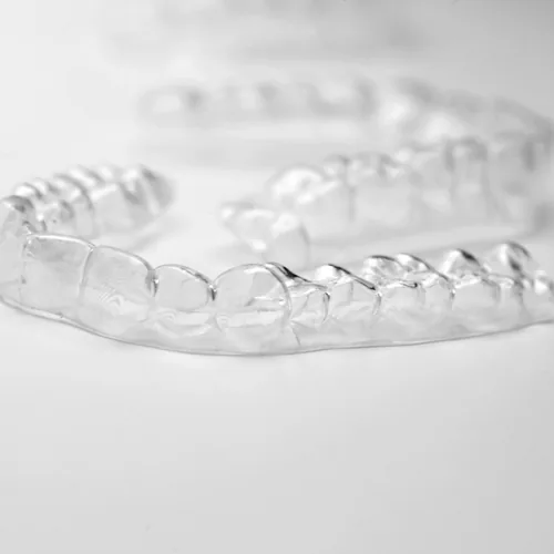 Zwei transparente Schienen, Produktfoto